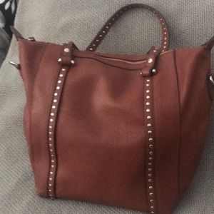 Max studio leather purse